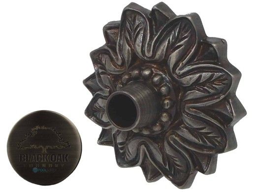 Black Oak Foundry Small Nikila Emitter | Antique Pewter | S80-AP | S85-AP