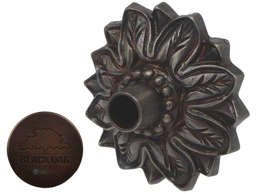 Black Oak Foundry Small Nikila Emitter | Distressed Copper Finish | S80-DC | S85-DC