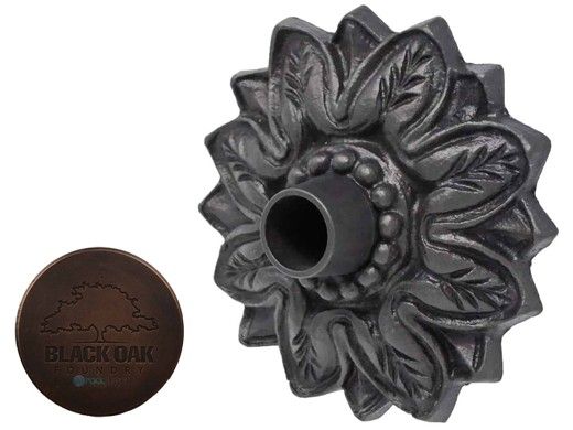 Black Oak Foundry Large Nikila Emitter | Distressed Copper Finish | S81-DC