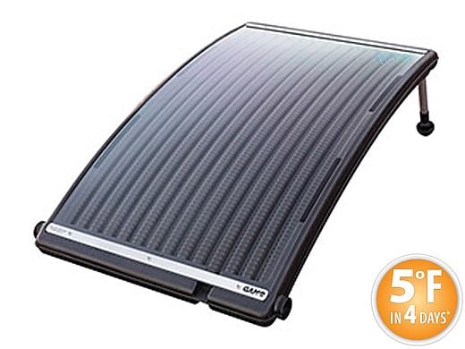 GAME SolarPRO Curve Above Ground Pool Solar Heater | 4721