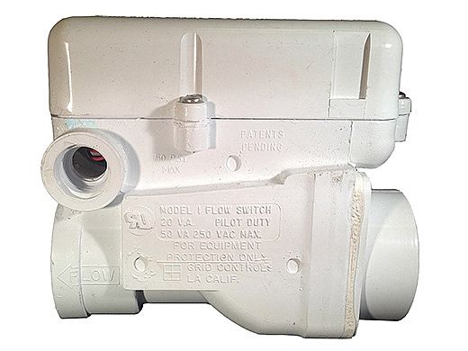 Flow Switch: 1.5" PVC Slip Connection - 1A - Grid Model 1 | 5-20-0001C