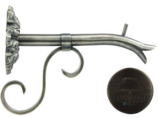 Black Oak Foundry Small Courtyard Spout with Bordeaux | Antique Pewter Finish | S7584-AP
