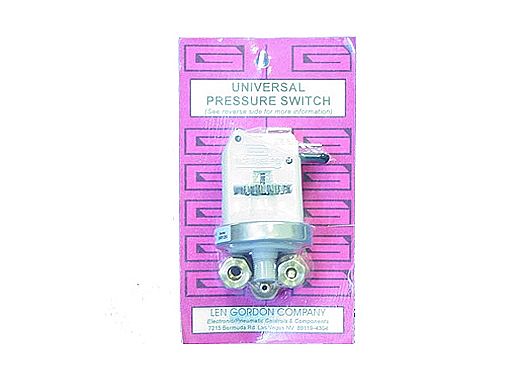 Allied Pressure Switch Universal - 6A - 1-8in NPT - SPDT - 1-5PSI - Package | 800140-0