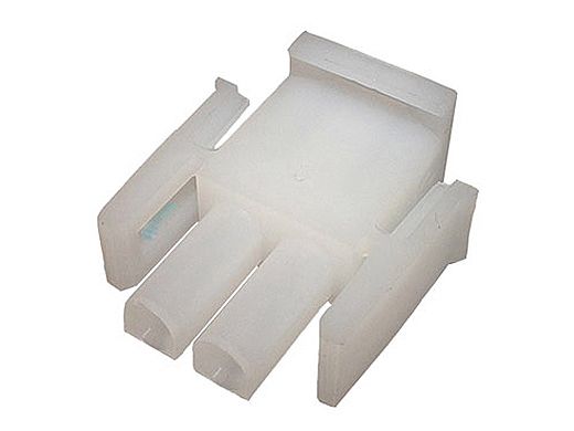 AMP Plug MATE-N-LOCK 2 Pin White | 1-480698-0
