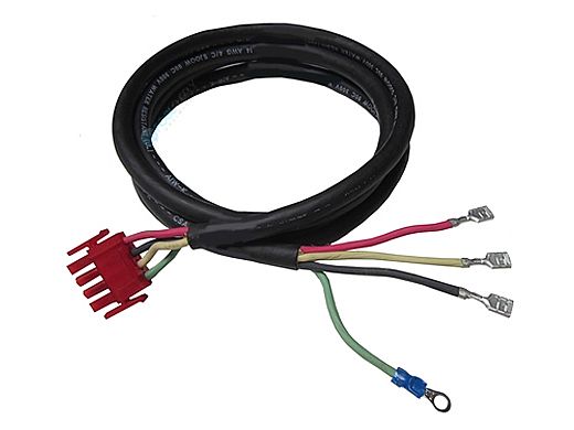 Spa Builders AMP Plug Pump 1,2-Speed - 4 Pin 14-4 72' Red | 5-50-0198