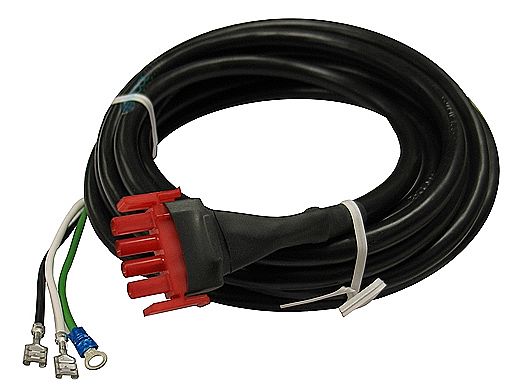 Spa Builders AMP Plug Pump 2, 1-Speed - 3 Pin 14-3 12' Red | 5-50-0179