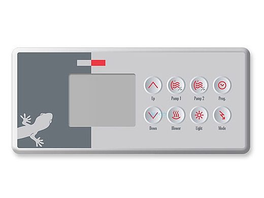 Gecko TSC-4-GE1 AND OVERLAY Keypad | 0200-007119