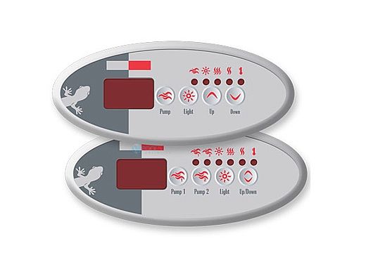 Gecko TSC-9 AND OVERLAY KIT GE1-GE2 Keypad Kit | 0202-007154