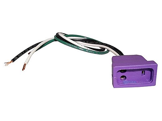 Allied Innovations MJJ Receptacle Blower 18-3 9" Purple | SS2RSP-103B-2-C