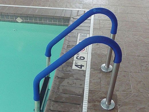 Blue Wave 6' Rail Grip for Pool Handrails | Royal Blue | NE1252