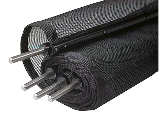 GLI Pool Products Protect-A-Pool Inground Safety Fence | 5' x 12' Section Black | Model NE181F | 30-0512-BLK-PAP