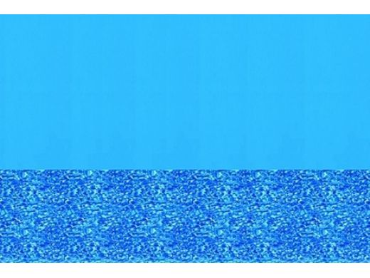 18' Blue Wall Swirl Bottom Overlap Above Ground Pool Liner for 48" - 52" Pools | LI1848SB20