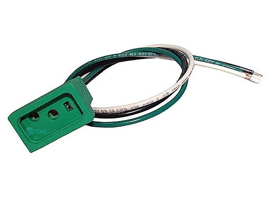 J & J Electronics MJJ Receptacle Light 18-3 14" Green | SS2RSP-103L-C