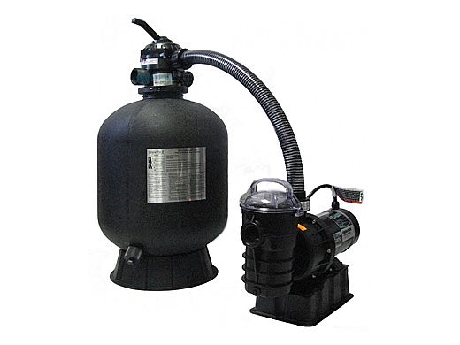 Pentair 24" Cristal Flo II Sand Filter Tank with Valve & Sta-Rite 2-Hp 2-Speed Pump | NE6144