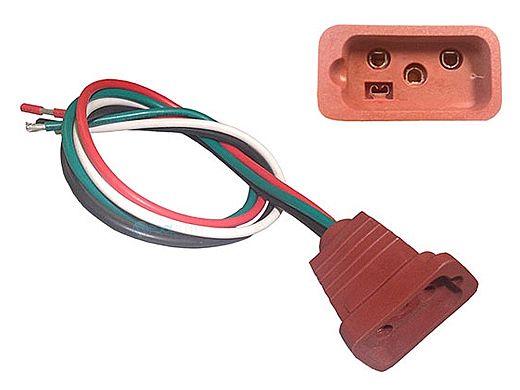 J & J Electronics MJJ Receptacle Pump 14-4 2-Speed 9" Black-Brown | SS2RSP-104P-2
