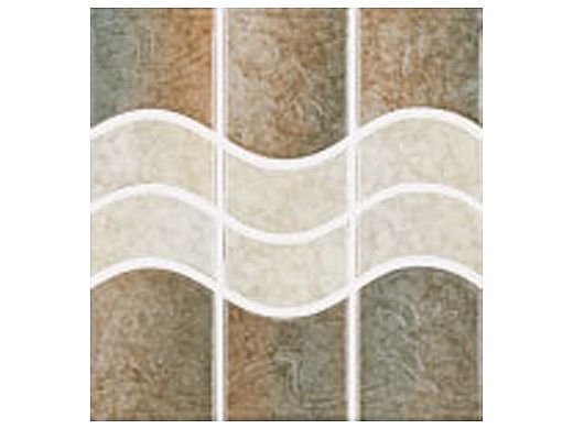 US Pool Tile New Surf Series | Green and Ivory | NS280