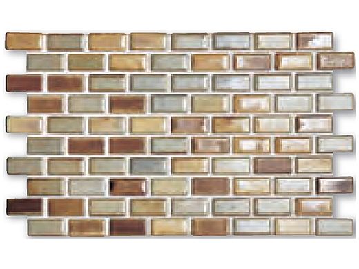 Cepac Tile Serenity Stagger Joint Series 0.5x1 Tile | Autumn Leaves | SR1-SJ