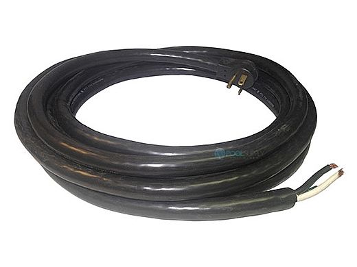 J & J Electronics NEMA Plug Right Angle 110V 20A 12/3 15' Cord | 520P
