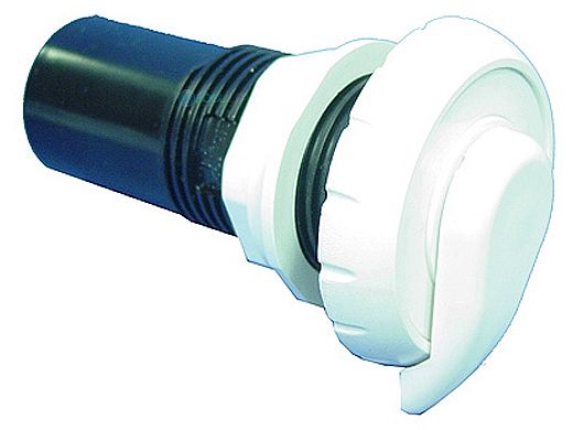 Venturi Air Control Slimline 1" Top Access Notched Style White | 660-3570