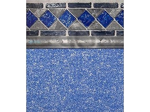 24' Round 54" Rio Pattern 15 Mil Liner | 3000 Series - Standard Duty (SD) Beaded Liner | 6-2400 RIO