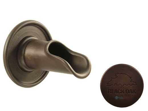 Black Oak Foundry Roman Scupper | Distressed Copper Finish | S50-DC | S53-DC
