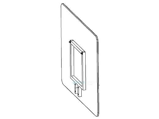 SR Smith 40" Backboard Only | Clear Acrylic | SPG-200