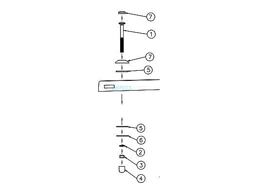 S.R. Smith Residential Board Mounting Kit Stainless Steel | 69-209-911-SS