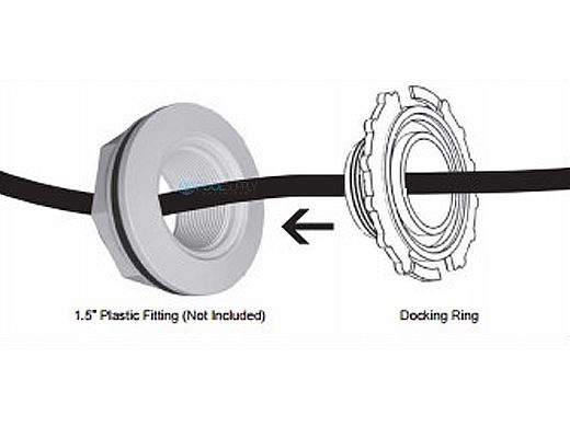 Jandy Pro Series Docking Ring, Underwater, Nicheless LED Light Kit | R0579300