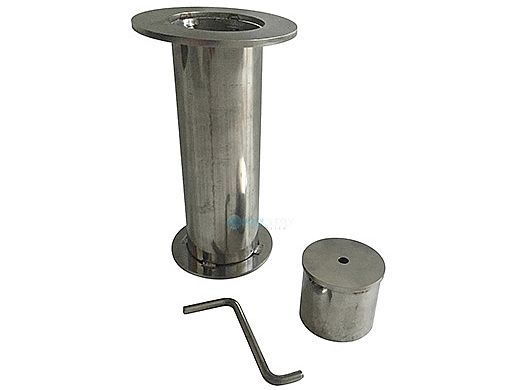 SR Smith 6" Marine Grade Stainless Steel Stanchion Anchor with Bonding Bolt | 1.90" OD | AS-100S-MG