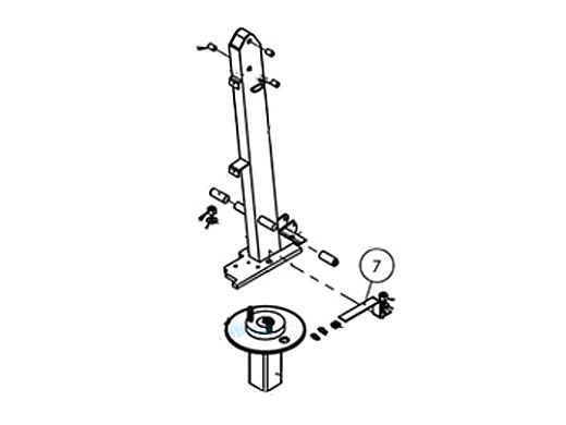 SR Smith aXs Lift Housing Support Bracket | AX2010