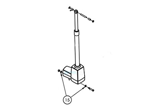 SR Smith aXs Lift 3/8" Flat Washer | 800-2024