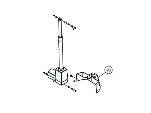 SR Smith aXs Lift Housing Front | AX4050