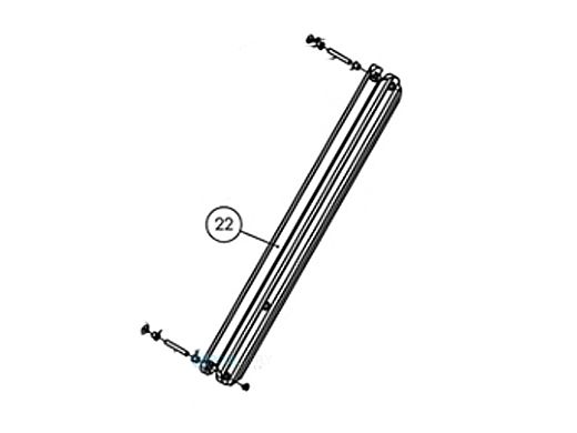 SR Smith aXs Lift Actuator Arm Finished | AX2100