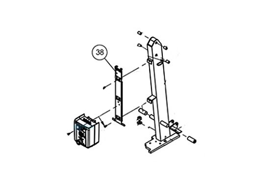 SR Smith aXs Lift LiftOperator Mount Plate | 1001498