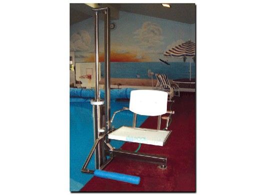 Aquatic Access Above Deck Automatic 180 Deg Seat Rotation Bariatric Lift | IGAT-180-HD