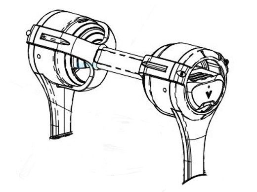 Pentair Prowler 830 Handle | 360145
