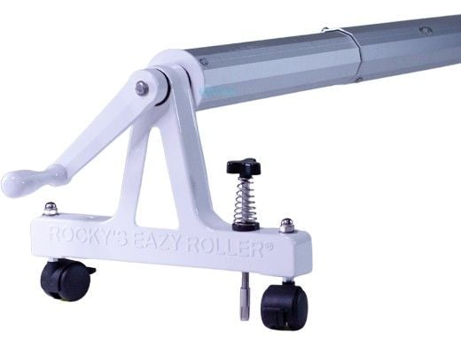 Rocky's Reel Systems #3A Portable Residential Reel System | AT-1 Adjustable Tube Set For Up To 20' Wide Pool | 307/323