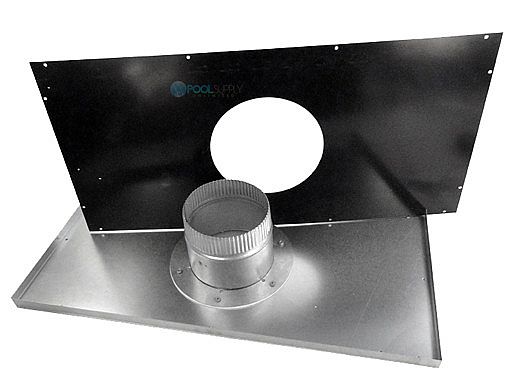 Hayward Indoor Vent Adapter Kit for H500FD Universal Heaters | Vertical | 6" Diameter | UHXNEGVT15001