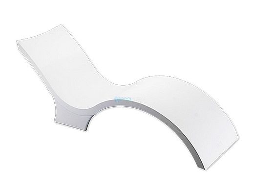 Ledge Lounger Signature Collection Chaise Deep | White | LL-SG-CD-W