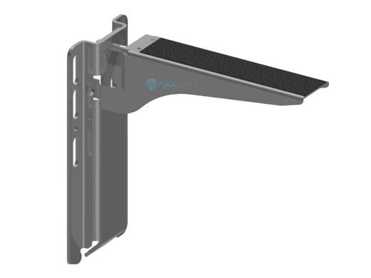 Coverstar Lid Bracket Adjustable Arm 13" Walk-On & Base Stainless Steel | A1932