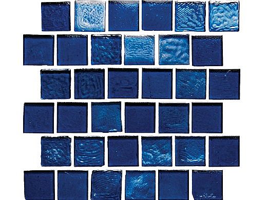 National Pool Tile Aquascapes 1x1 Glass Tile | Sapphire | OCN-SAPPHIRE