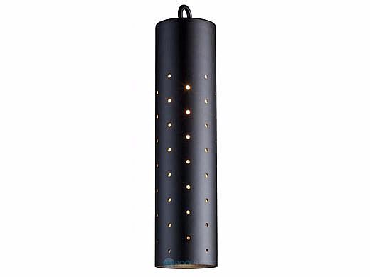 FX Luminaire VE 3 LED Down Light | Flat Black | Zone Dimming | Perforated Sleeve | VEZD3LEDPSFB