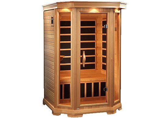 GoldenDesigns Luxury 2 Person Carbon Far Infrared Sauna | GDI-6272-01