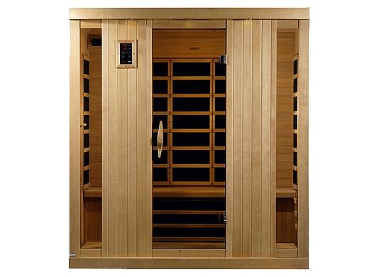 GoldenDesigns PureTech 4 Person Ultra Low EMF Carbon Far Infrared Sauna | GDI-6454-01