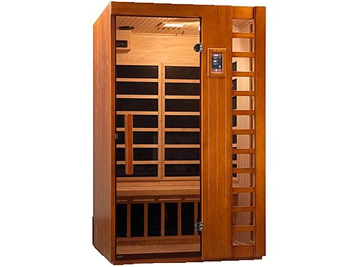 GoldenDesigns PureTech 2 Person Ultra Low EMF Carbon Far Infrared Sauna | GDI-6264-01