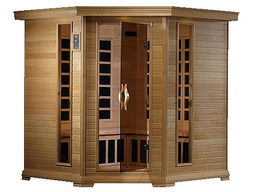 Golden Designs Monte Carlo Elite 4-5 Person Near Zero EMF FAR Infrared Sauna | GDI-6445-01