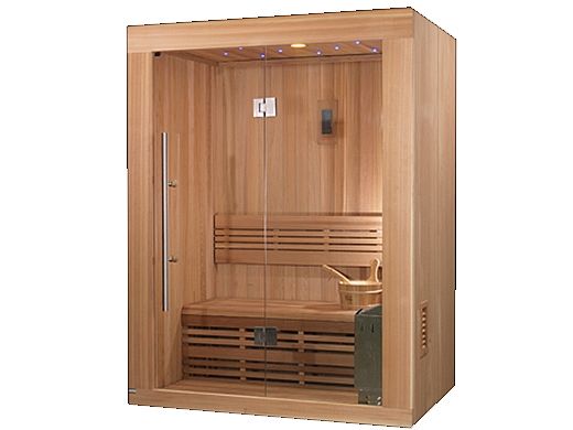 Golden Designs Sundsvall 2 Person Traditional Steam Sauna | Cedar | GDI-7289-01 Cedar