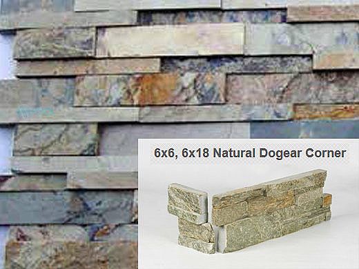 Natural Stone Dogear Corner | Indian Autumn | Slate