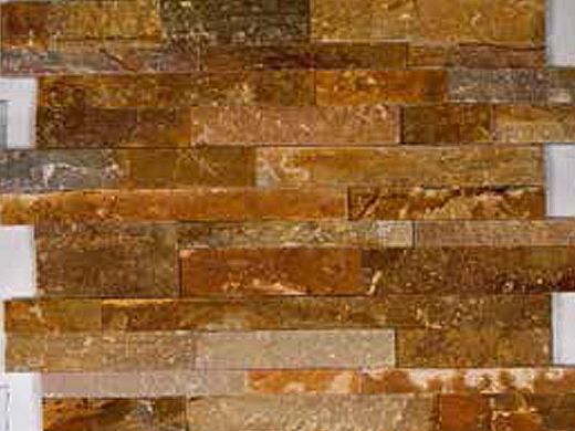 Natural Stone Ledger Panel 6x24 | Desert Gold | Quartzite