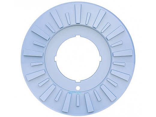 Brilliant Wonders 1.5" LED Light Faceplate Full Color Plastic | Light Blue | 25503-559-000